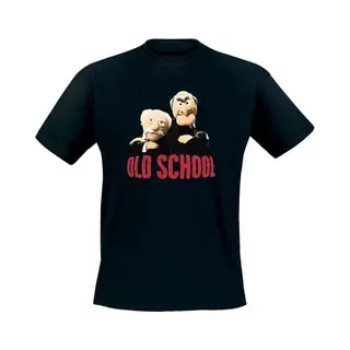 Die Muppets Old School T-Shirt Schwarz In Xl
