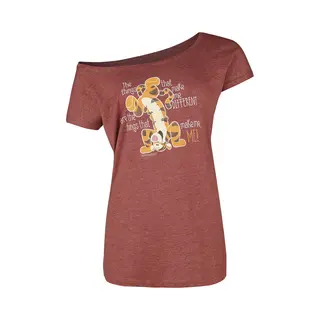Winnie The Pooh Tigger - Different T-Shirt Mottled Red