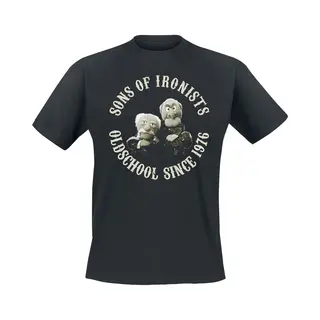 The Muppets Sons Of Ironists T-Shirt Black