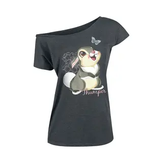 Bambi Thumper T-Shirt Mottled Grey