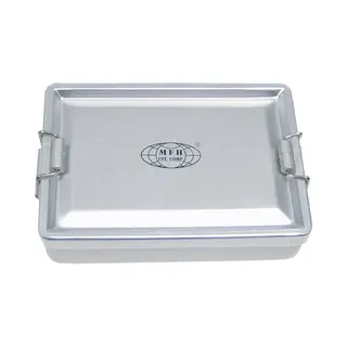 Mfh - Opbergbox - Aluminium - Lichtgewicht - Waterdicht - Zilverkleurig