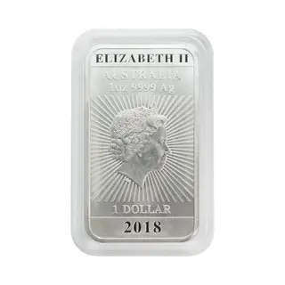 Lindner Hartberger Muntcapsules 27 X 47 Mm Rechthoekig (10x) Voor 1 Oz. Australia Bullion Silver Zilver Voor Penningen Tokens Capsules Muntcapsule