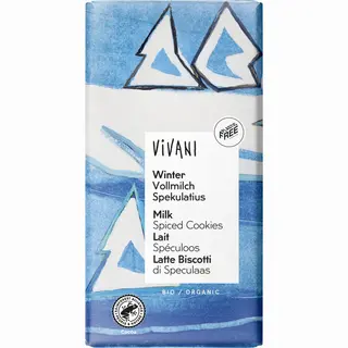Vivani Winterschokolade Mit Spekulatiusstückchen (100 G) - Bio