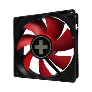 Xilence XPF92.R Computergehäuse Ventilator 9,2 cm Schwarz, Rot