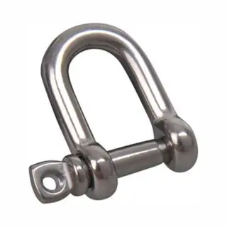 Seilflechter D-Sluiting - Kort - 5 Mm - A4 Rvs Aisi 316 - 1300 DaN