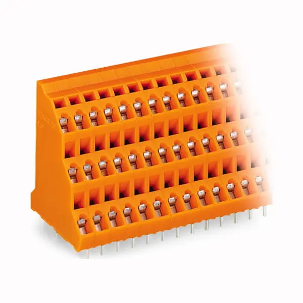 Wago 737-424 klemmenblok 24P Oranje thumbnail