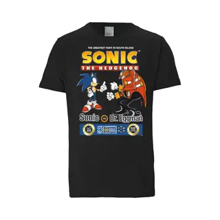 Logoshirt T-Shirt Sonic Vs. Dr. Eggman