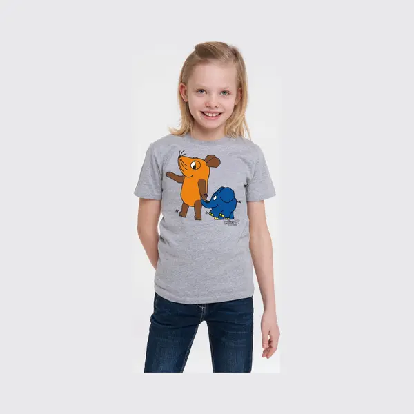 Logoshirt T-Shirt Die Sendung Mit Der Maus - Maus & Elefant thumbnail