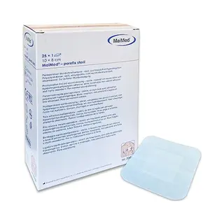 Maimed 25 Stuks 10X8 Cm Groote Pleisters Steriel Porefix Eilandpleisters Wondpleisters Kleefverband 10 Cm. X 8 Cm., Latexvrij
