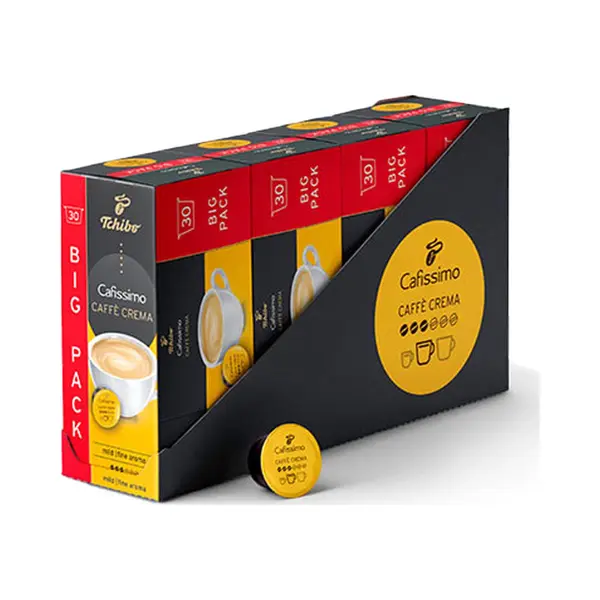 Tchibo Cafissimo | Caffè Crema Fine Aroma | 4x30 Cups thumbnail