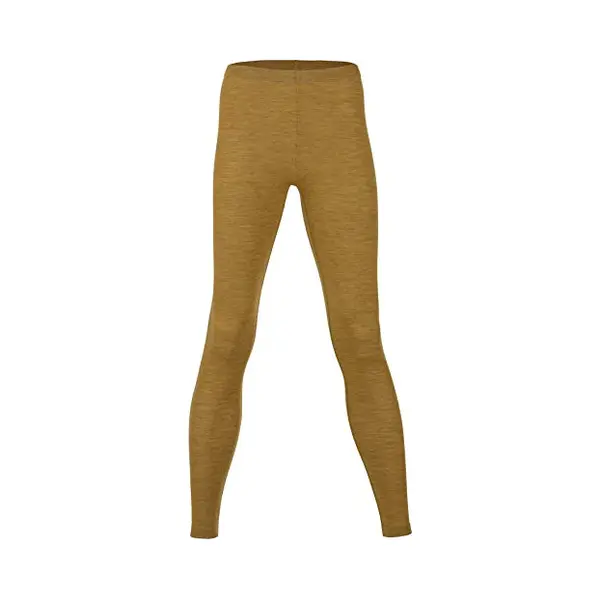 Engel Natur, Damen Leggings, 100% Wolle (kbT) (38-40, Safran) thumbnail