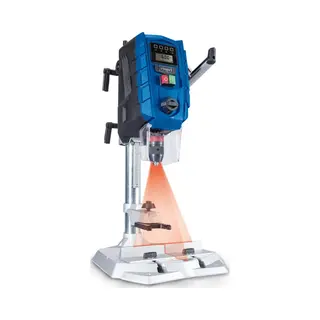 Scheppach Tischbohrmaschine DP60, 220-240 V, Max. 2600 U/min, (2-tlg), Mit Beidseitig Montierbarem Handgriff, + 1, 5 – 13 Mm Bohrfutter