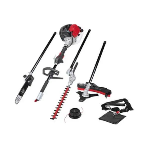 Scheppach Benzin-Motorsense MFH5300-4BP 4in1 ProCut, 25, 5 Cm Arbeitsbreite Messer, 45 Cm Arbeitsbreite Faden, (Set), Multifunktionswerkzeug 4in1 thumbnail