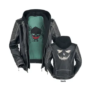 Suicide Squad The Joker Leather Jacket Black