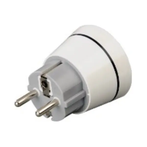 Hama 00121992 netstekker adapter Type F Type I (Au) Wit thumbnail
