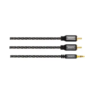 Avinity 00127077 audio kabel 1,5 m 2 x Rca 3.5mm Zwart