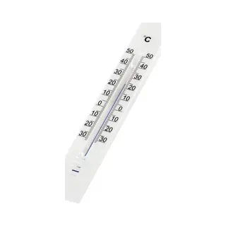 Hama 00186402 Umgebungsthermometer Flüssigkeitsumgebungs-Thermometer Drinnen/Draußen Weiß