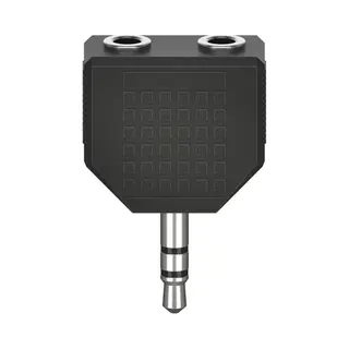 Hama 00205191 cable gender changer 3.5mm 2 x 3.5mm Black