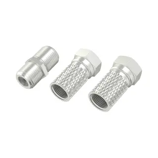 Hama 00205203 Koaxialstecker F-type 3 Stk.