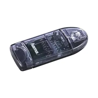 Hama 00124194 card reader Usb Anthracite