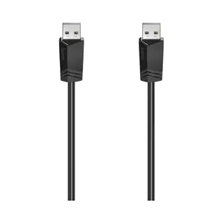 Hama 00200601 Usb Kabel Usb 2.0 1,5 m Usb A Schwarz
