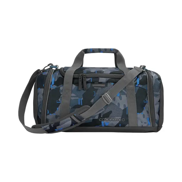 Coocazoo Sporttasche „Blue Craft“, Schwarz-blau, Hauptfach, Nasswäschefach, Seitentasche, Reflektoren, 20 Liter, Ab Der 3. Klasse thumbnail