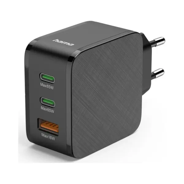 Hama 00201961 oplader voor mobiele apparatuur Headset, Laptop, Powerbank, Smartphone, Tablet Zwart Ac Snel opladen Binnen thumbnail