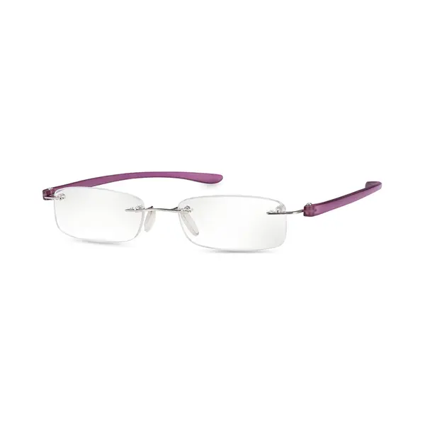 Eschenbach 2913-110 Unisex Rechteck Randlos Violett thumbnail