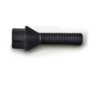 H&R B1253801 Radschrauben Radschraube M12 Kegelbund 60° Schlüsselweite, 17 Mm, Gewindemaß, M12