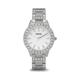 Fossil Jesse ES2362 - Dameshorloge 34 Mm - Zilverkleurig Roestvrij Staal
