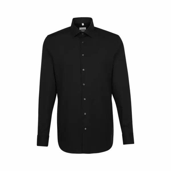 Seidensticker Herren Business Hemd - Shaped Fit - Bügelfrei - Kent Kragen - Langarm - 100% Baumwolle thumbnail