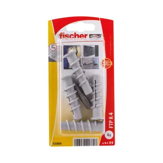 Fischer 532659 screw anchor / wall plug 4 pc(s) 50 mm