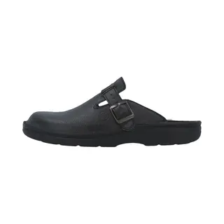 Berkemann Max Herren Clogs, Schwarz, 42 2/3