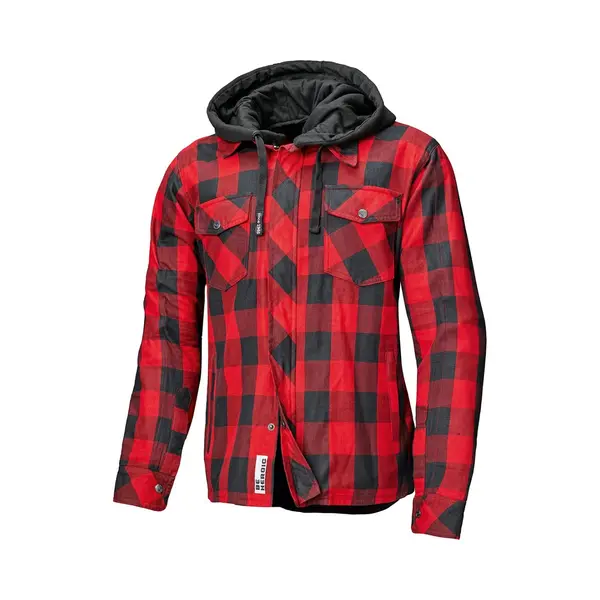 Held Lumberjack 2 - Motorrad Hemd Mit Protektoren - Ce Zertifizierte Motorrad Jacke Herren En 17092 - Flanell Material - Abnehmbare Kapuze - thumbnail