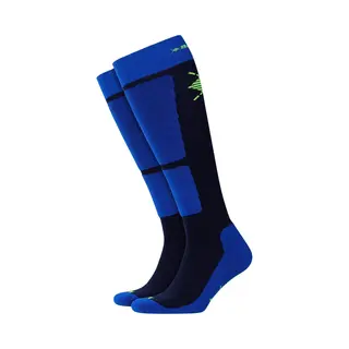 Burlington Uni Ski Men Medium Padding Wol Skisokken Heren Blauw - Maat 40-46