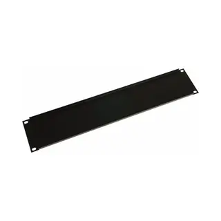 Adam Hall 87222 Stl 19" U-Rackblende (Zubehör), Audio Racks + Cases, Schwarz