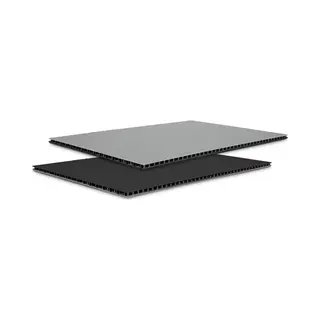 Adam Hall 0546BG SolidLite® Plaque Noir/gris 4, 5 Mm 2 500 X 1 250 Mm