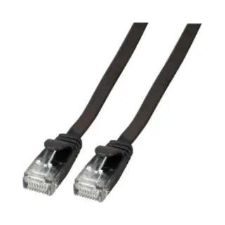 Efb Elektronik K8107SW.0,5 Netzwerkkabel Schwarz 0,5 m Cat6a U/Utp (Utp)