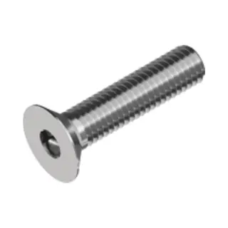 wasi Rvs Verzonken Kopschroef Met Binnenzeskant Volledig Schroefdraad DIN7991 A2 M5X70mm Per 10 Stuks
