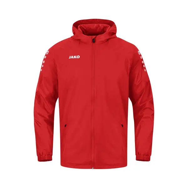 Jako Unisex Allwetterjacke Team 2.0, Rot, S thumbnail