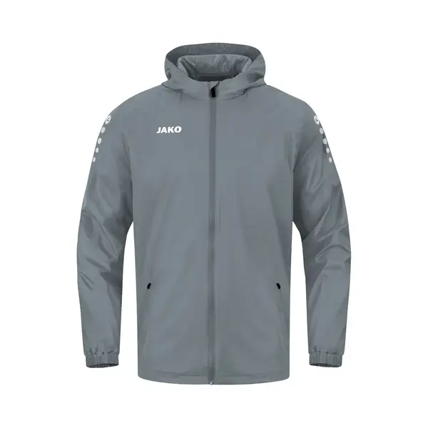 Jako Kinder Allwetterjacke Team 2.0, Steingrau, 140 thumbnail