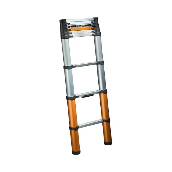 Batavia Telescopische Ladder 3.27m - Alleen Ladder - Uitgeschoven Lengte 327cm - Antislip - Gepatenteerde Soft-close - Max. Belasting 150kg - thumbnail