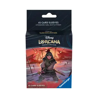 Ravensburger Disney Lorcana Trading Card Game, Aufstieg Der Flutgestalten - Kartenhüllen Mulan