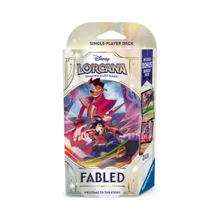 Ravensburger Disney Lorcana Tcg, Fabled - Single-Player Deck Emerald And Ruby (Englisch)