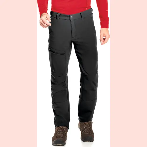 Maier Sports Herrmann, Herren Wanderhose, Wasserabweisende Outdoorhose Für Trekking Und Hiking, Pfc-frei, Mstretch Pro 2 & Dryprotec, Schwarz, 54 thumbnail