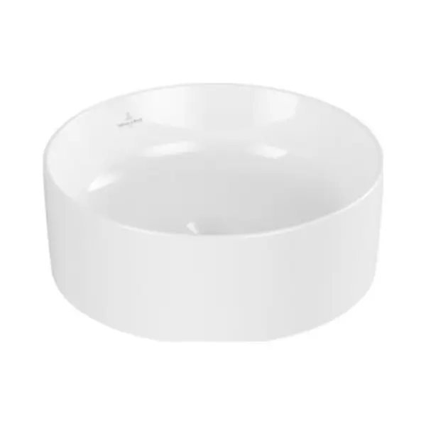 Villeroy & Boch V&B Aufsatzwaschtisch Collaro D= 40cm, Ohne Überlauf, Weiß C-plus thumbnail