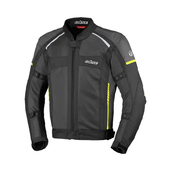 Büse Santerno Motorrad Textiljacke, Schwarz, 3XL thumbnail
