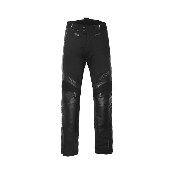 Büse Novaro Wasserdichte Motorrad Leder-/Textilhose, Schwarz, Short 25 thumbnail