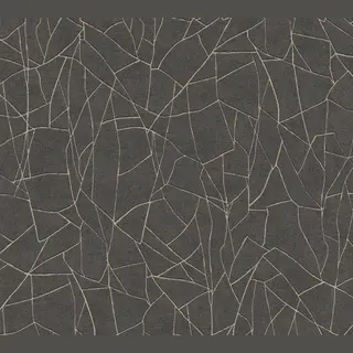 A.S. Création Vliestapete Mit 3D Effekt - Hochwertige Tapete Grafik 399344 In Schwarz, Metallic - Tapete Vlies 3D Optik - Made In Germany