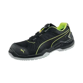 Puma Safety Fuse Tc Disc Low S1P Sicherheitsschuh – Atmungsaktiv, Metallfrei, Vegan – Rutschfeste Arbeitsschuhe Mit Fiberglaskappe, Esd - Größe